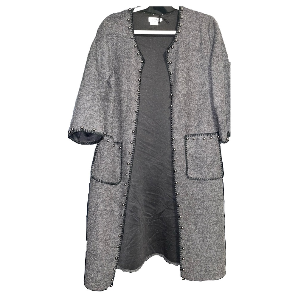 Molly Bracken Gray Star Ladies Knitted Coat